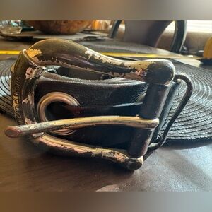 Distressed Michael Kors Belt